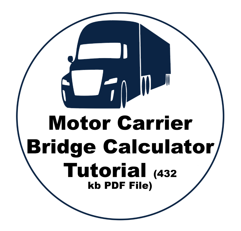 Link to Bridge Calculator Tutorial