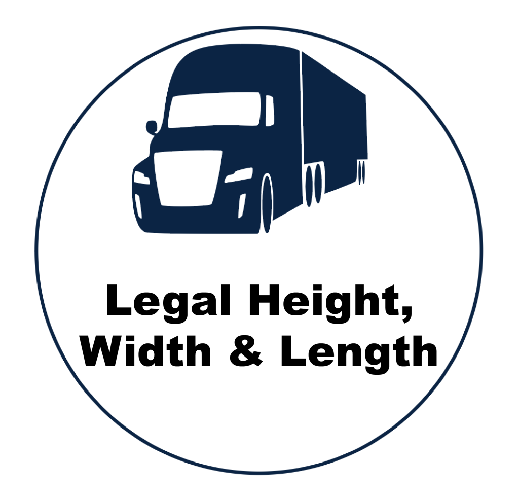 Link to Legal Height, Width & Length