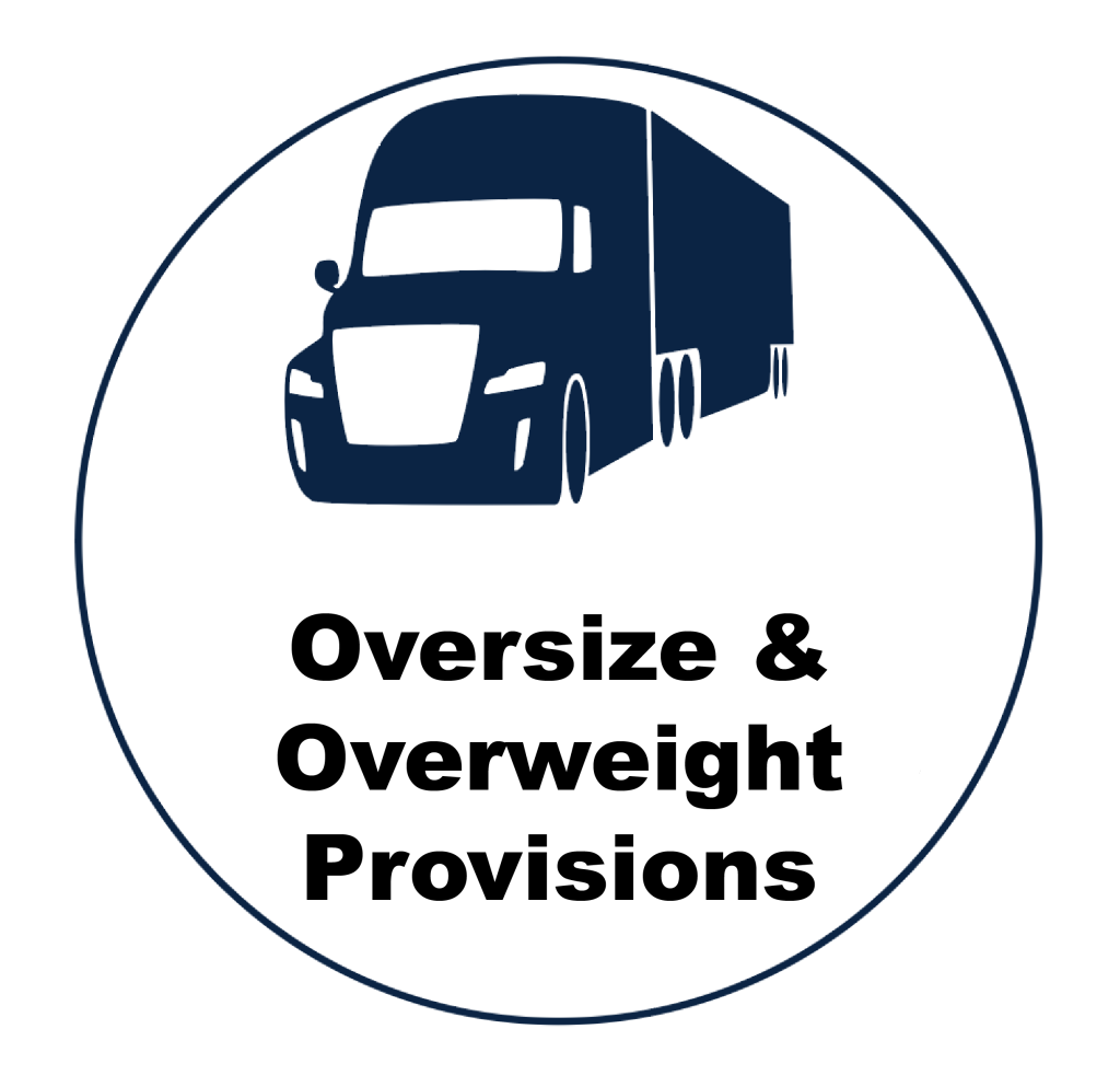 Link to Oversize & Overweight Provisions