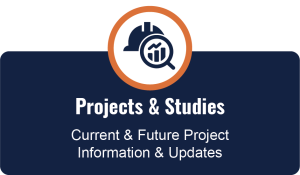 Button for Projects and Studies - Current and Future Project Information and Updates