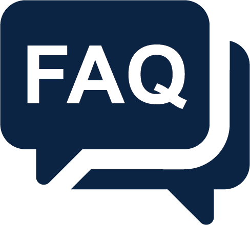 FAQ speech bubbles icon